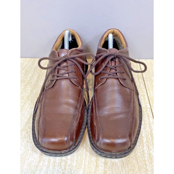 Dockers Prostyle All Motion Comfort 90-29023 Men's 8.5M Brown Leather Shoes - Picture 3 of 10